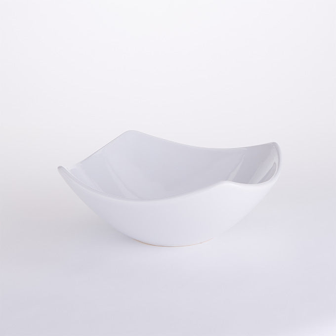 Squound™ 76 oz. Round Porcelain Bowl, White