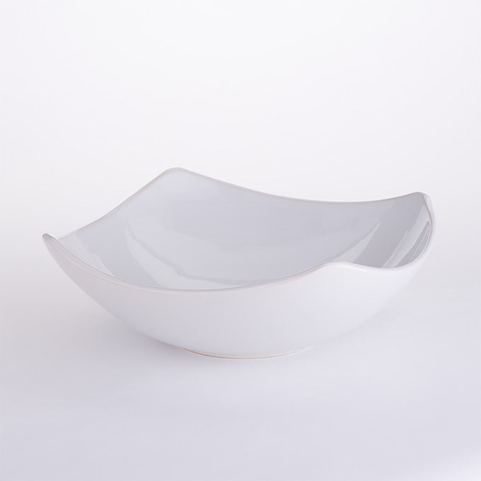 Squound™ 122 oz. Round Ceramic Bowl, White