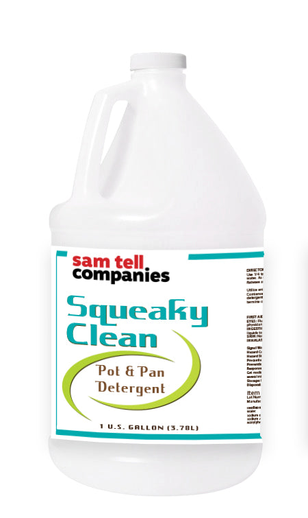Squeaky Clean Liquid Pot & Pan Detergent, 1 Gallon