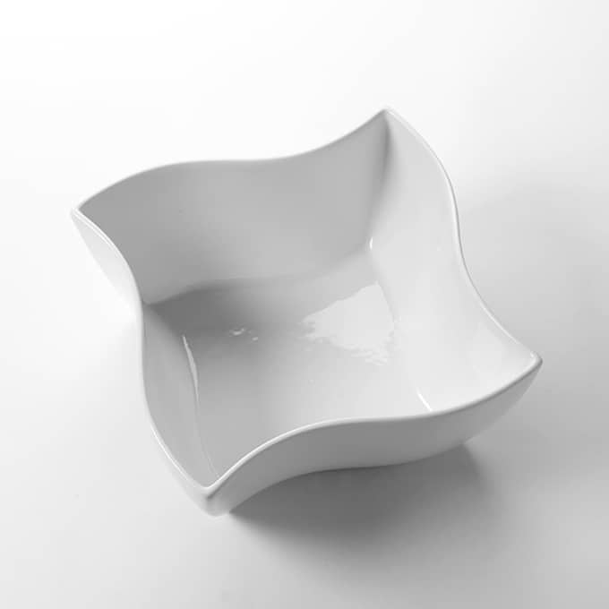 Squavy™ 162 oz. Square Bowl, White