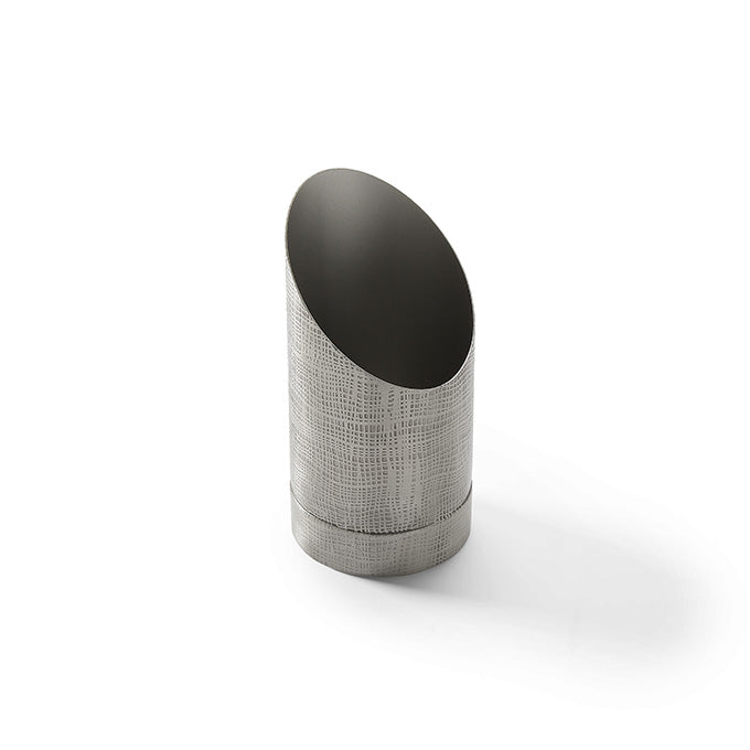 4-3/4"D Etched Stainless Steel Spoon Rest