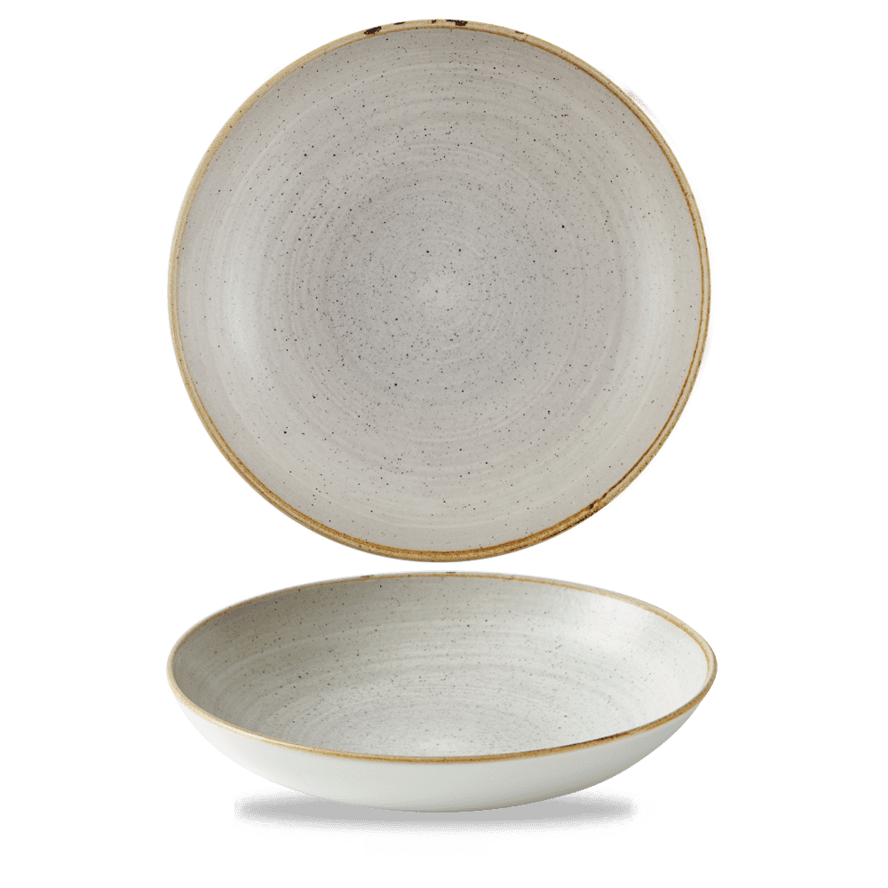 Stonecast Raw 9.75" Grey Evolve Coupe Bowl