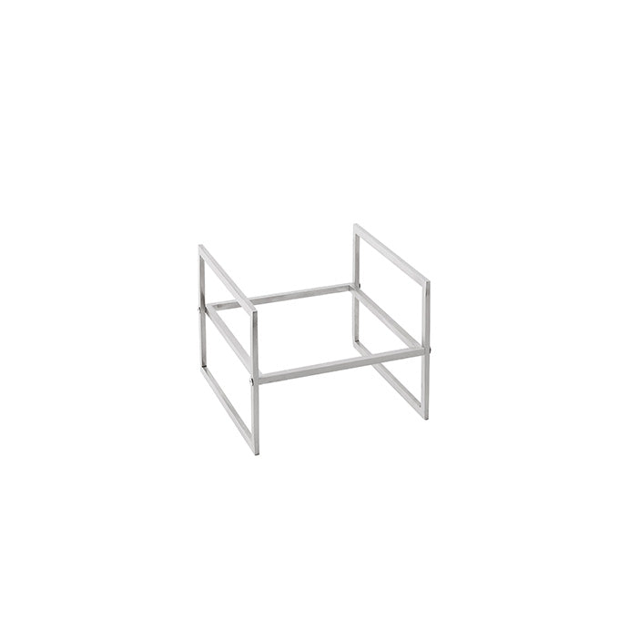 Single-Tier Stainless Steel Riser 7.6"