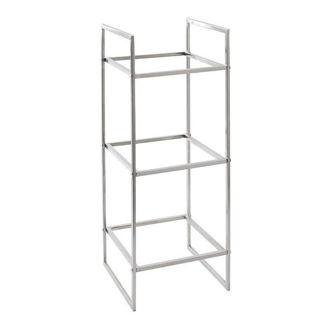 Three-Tier Stainless Steel Riser 25.5"