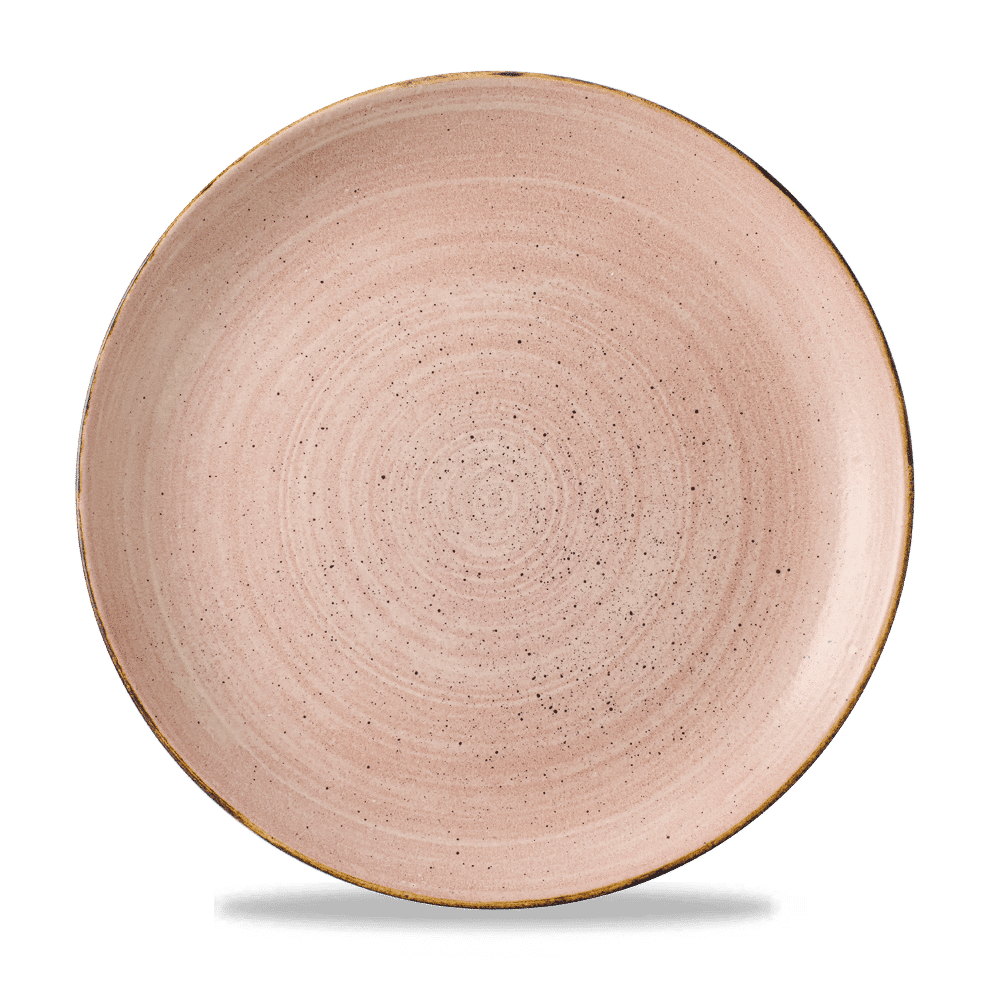Stonecast Raw 11 1/4" Terracotta Coupe Plate