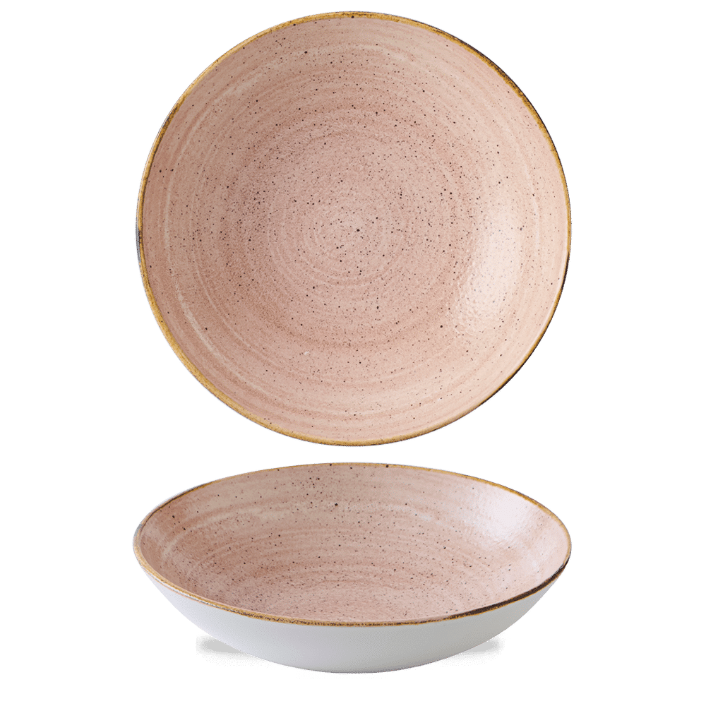 Stonecast Raw 40 oz. Terracotta Coupe Bowl