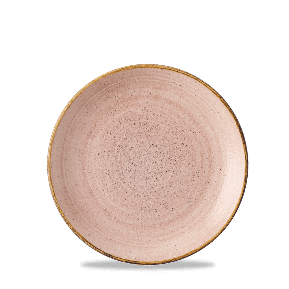 Stonecast Raw 6 1/2" Terracotta Coupe Plate