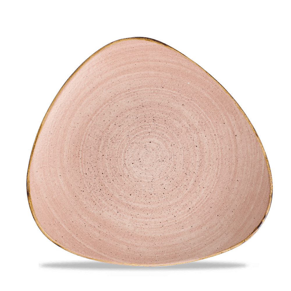Stonecast Raw 9" Terracotta Triangle Plate