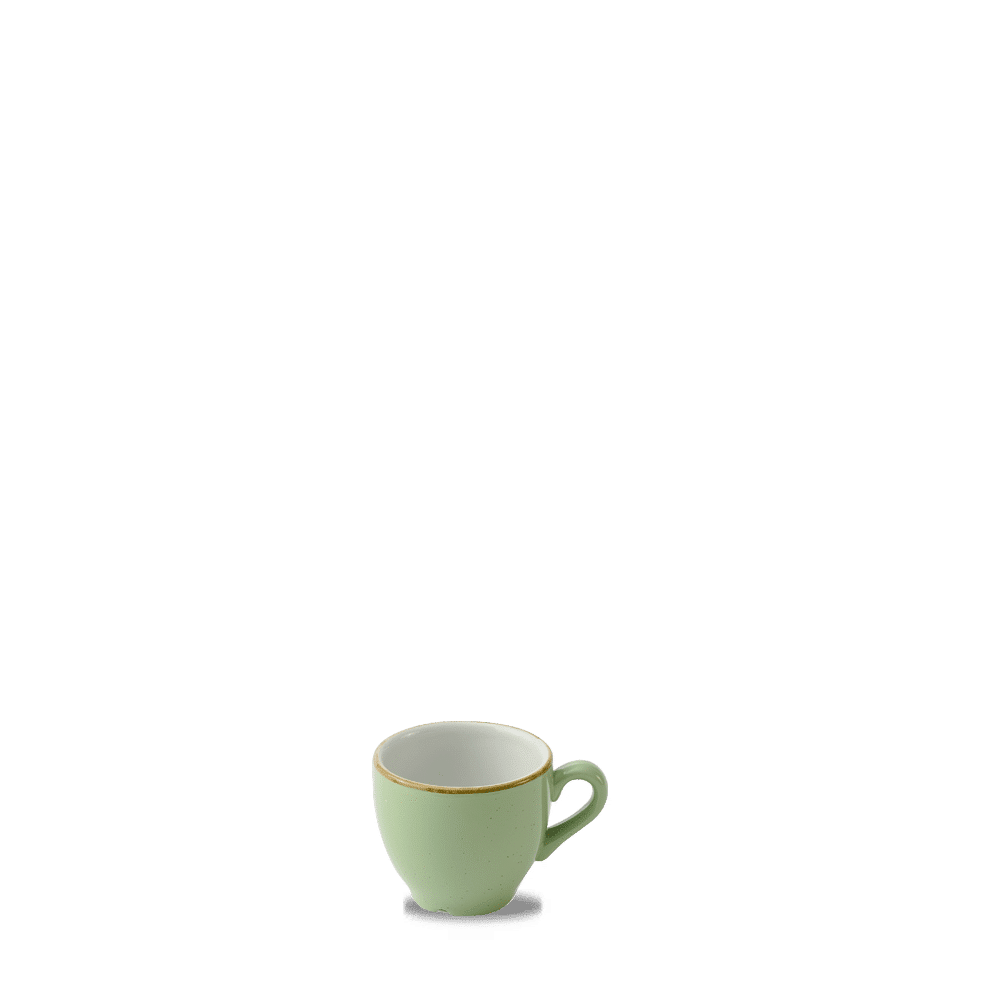 Stonecast 3.5 oz. Sage Green Cafe Espresso Cup