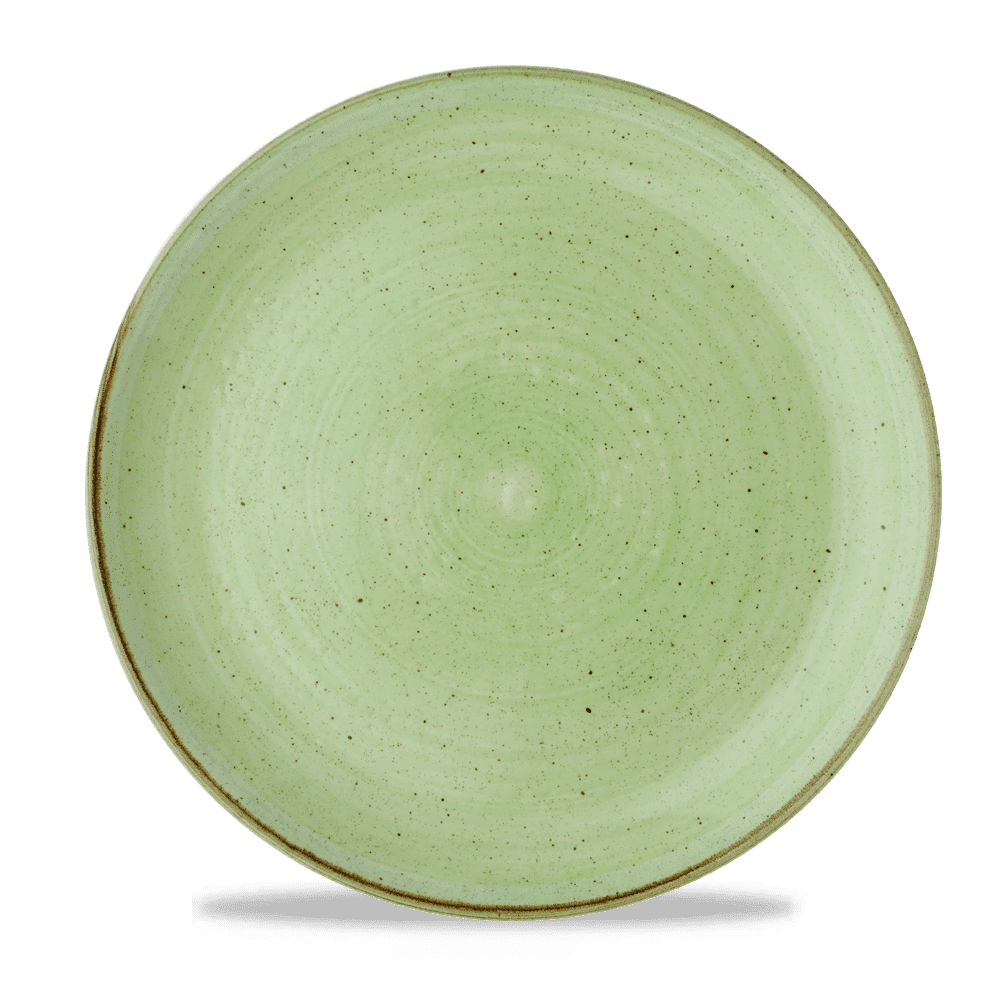 Stonecast 11 1/4" Sage Green Coupe Plate