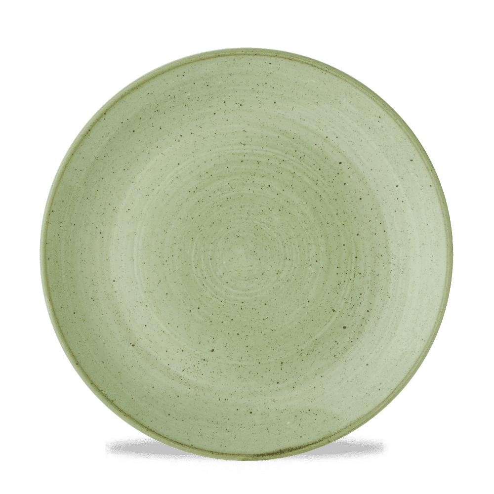 Stonecast 10-5/8" Sage Green Coupe Plate