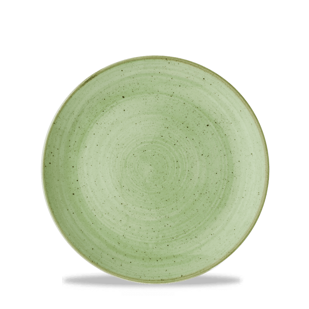 Stonecast 8 2/3" Sage Green Coupe Plate