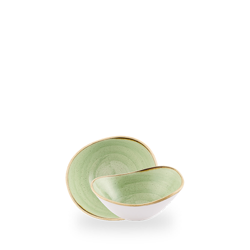 Stonecast 9 oz. Sage Green Organic Opal Bowl
