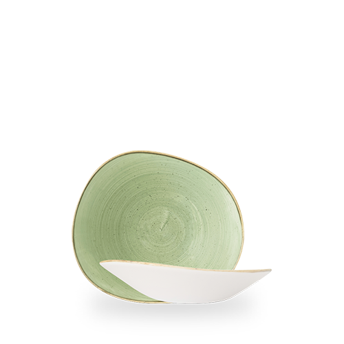 Stonecast 7.80" Organic Bowl Sage Green
