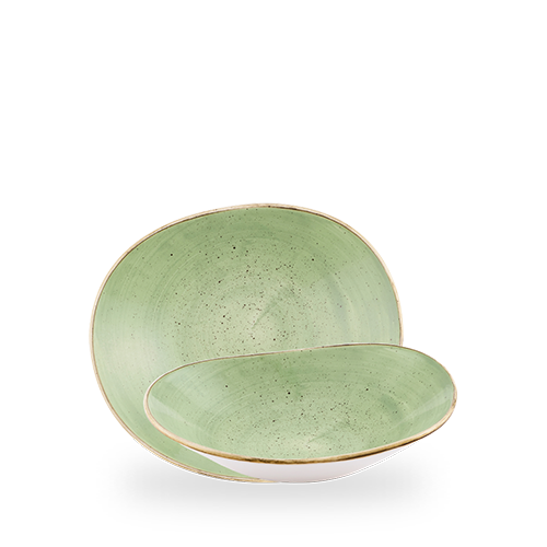 Stonecast 21 oz. Sage Green Organic Bowl