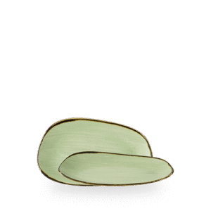 Valentina Forest Green Coupe Plate 11"