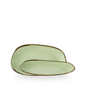 Valentina Forest Green Coupe Plate 7.5"