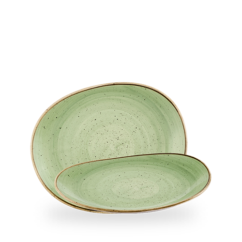 Stonecast 10 1/4" Sage Green Organic Opal Plate