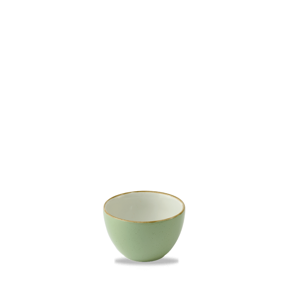 Stonecast 8 oz. Sage Green Profile Sugar Bowl