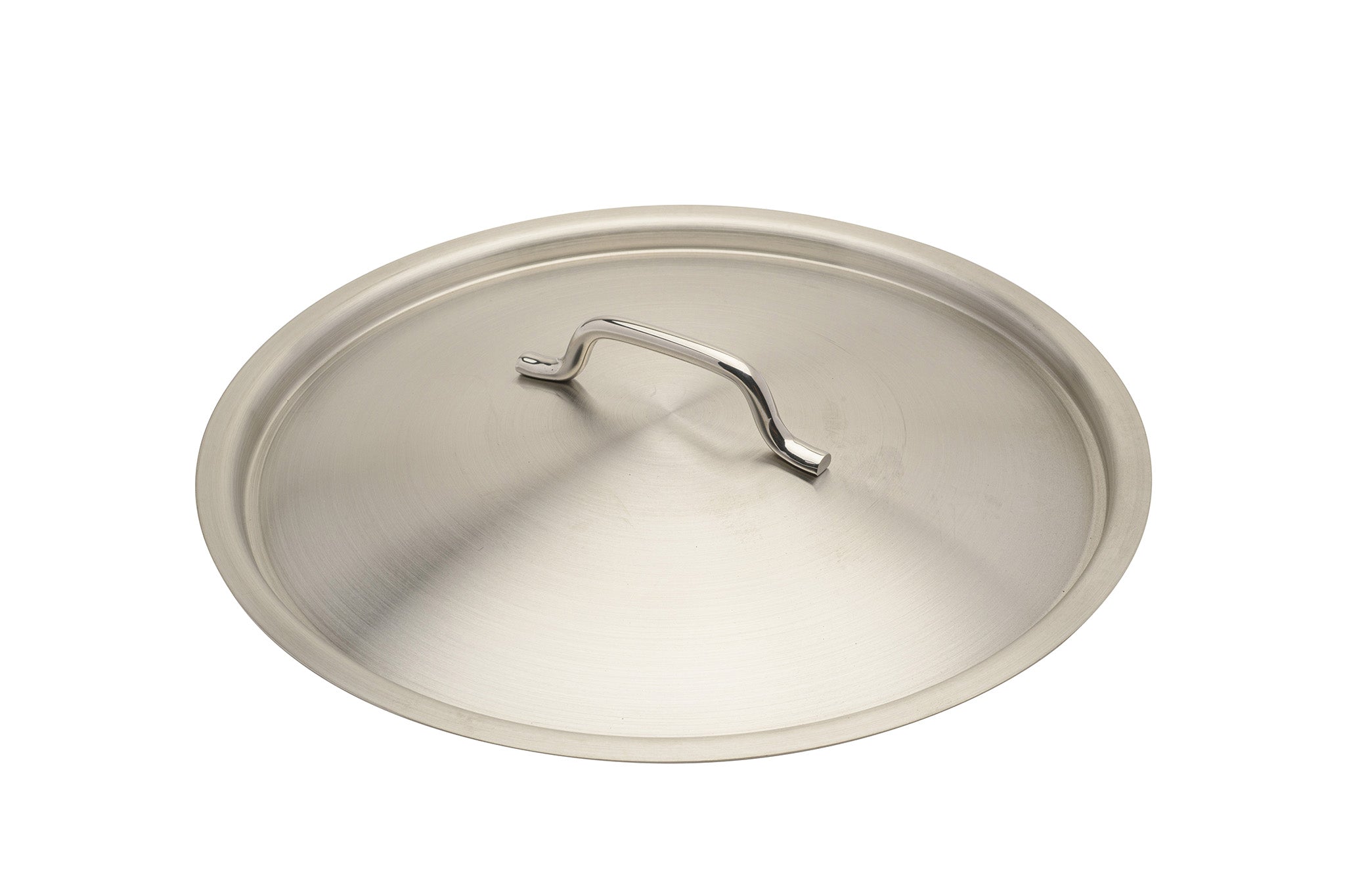Cover, 11"D, with Handle, 18/8 Stainless Steel