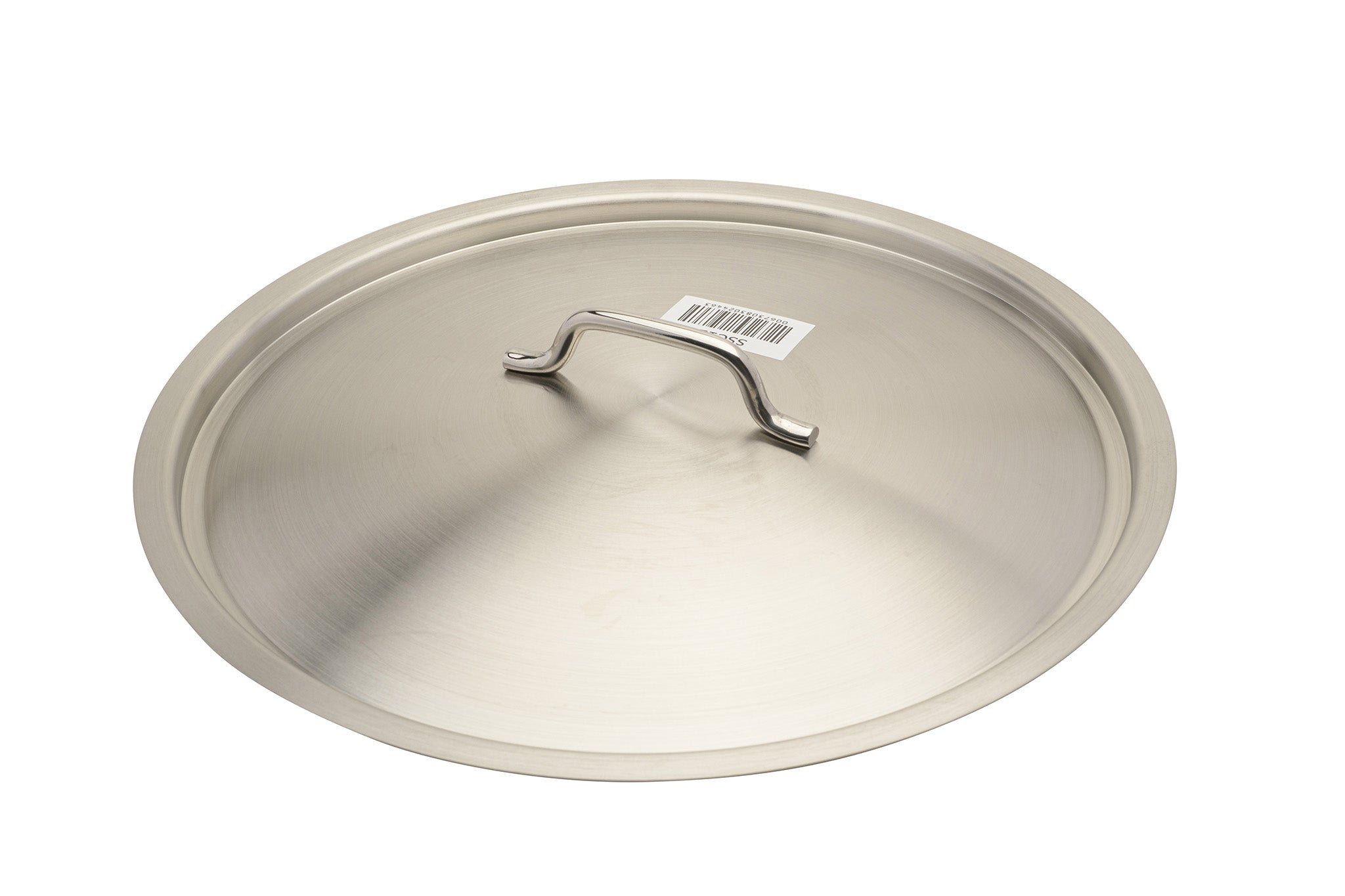 Cover, 12-1/2"D, with Handle, 18/8 Stainless Steel