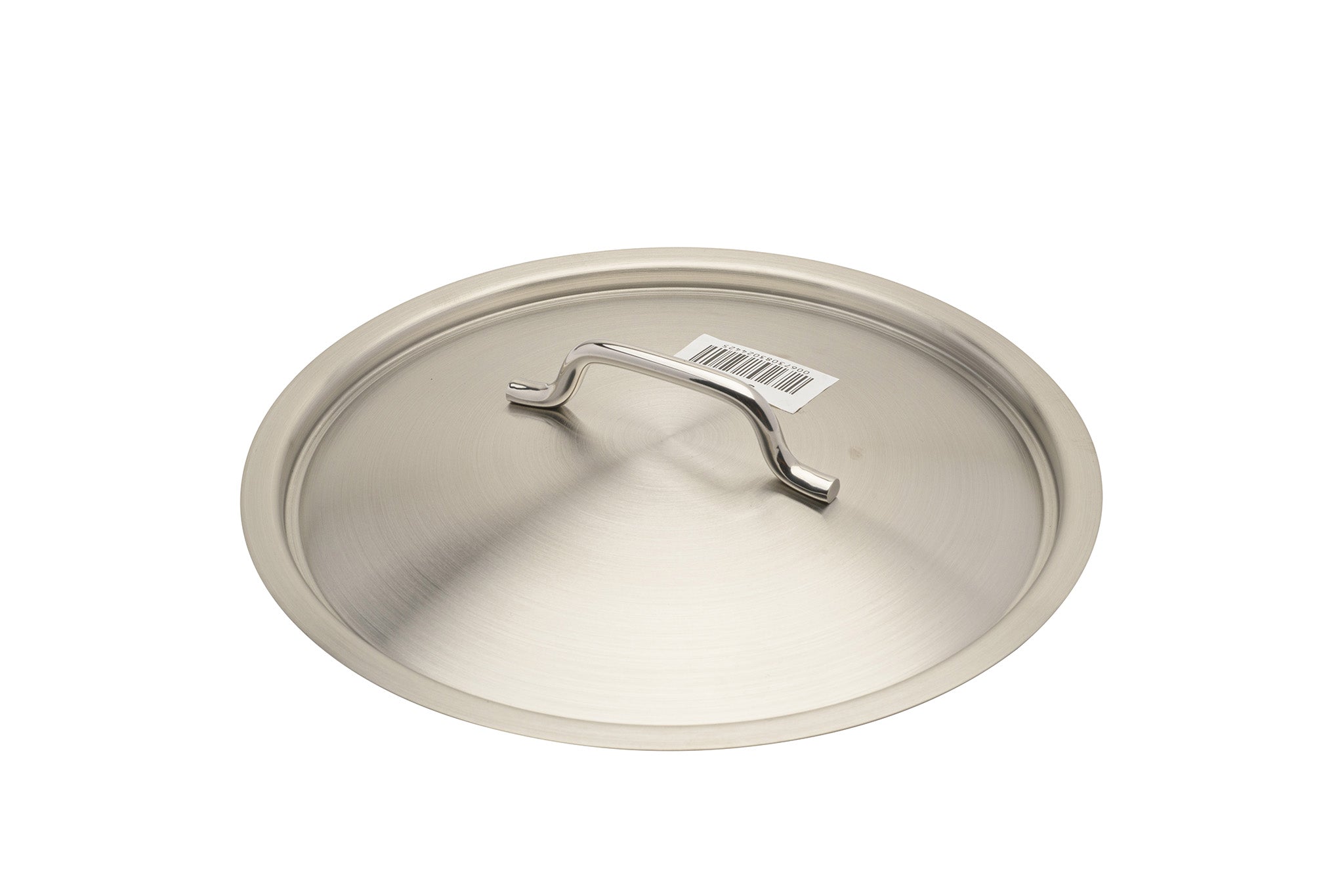 Cover, 9-1/2"D, with Handle, 18/8 Stainless Steel