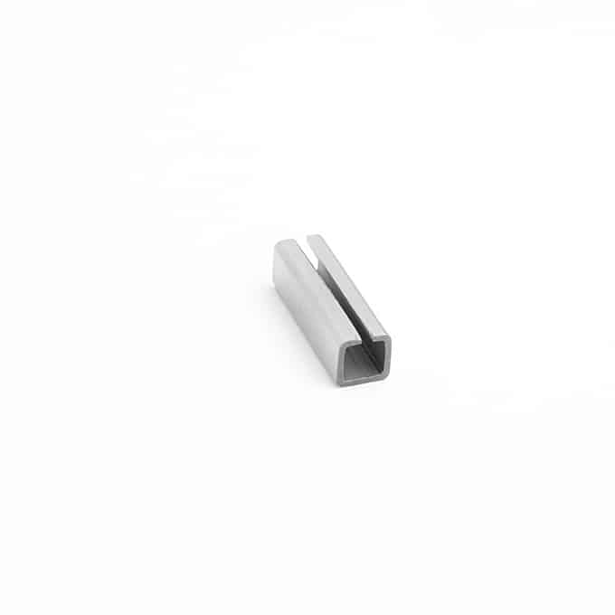 1-1/2"L Stainless Card Holder