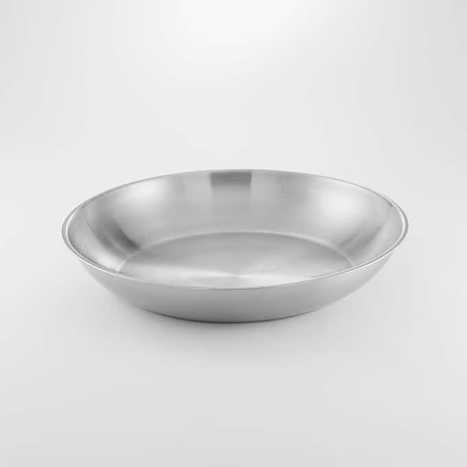 14-5/8" Round Stainless Steel Seafood Tray, 169 oz.