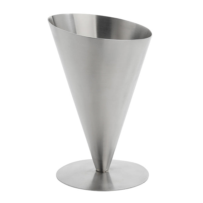 4-1/2"D x 7"H Stainless Steel Fry Cone Stand