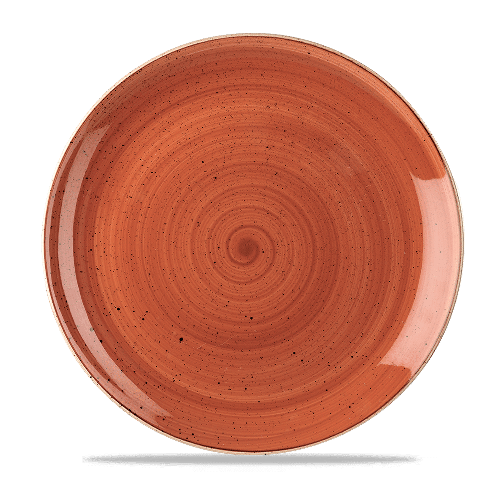 Stonecast 11 1/4" Spiced Orange Coupe Plate