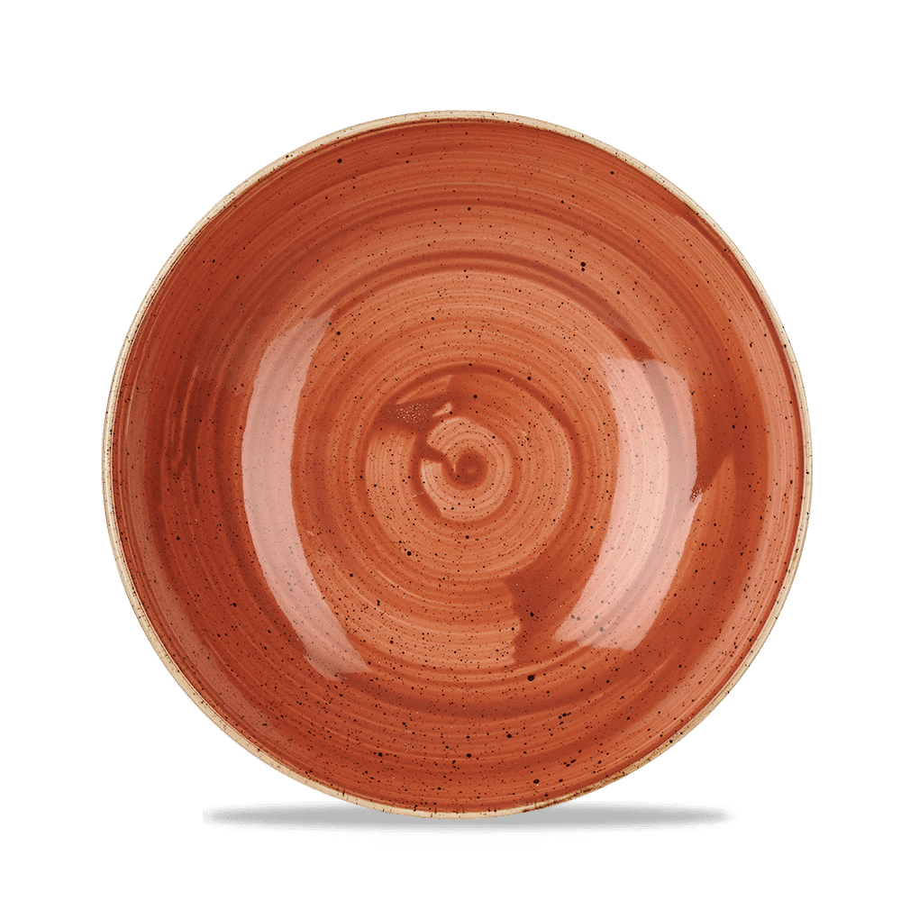 Stonecast 40 oz. Spiced Orange Coupe Bowl