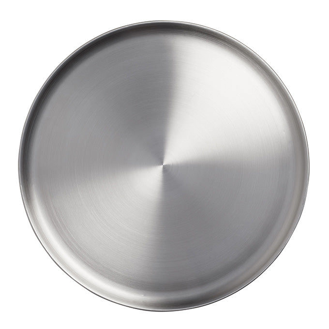 Blend 15" Round Stainless Steel Plate