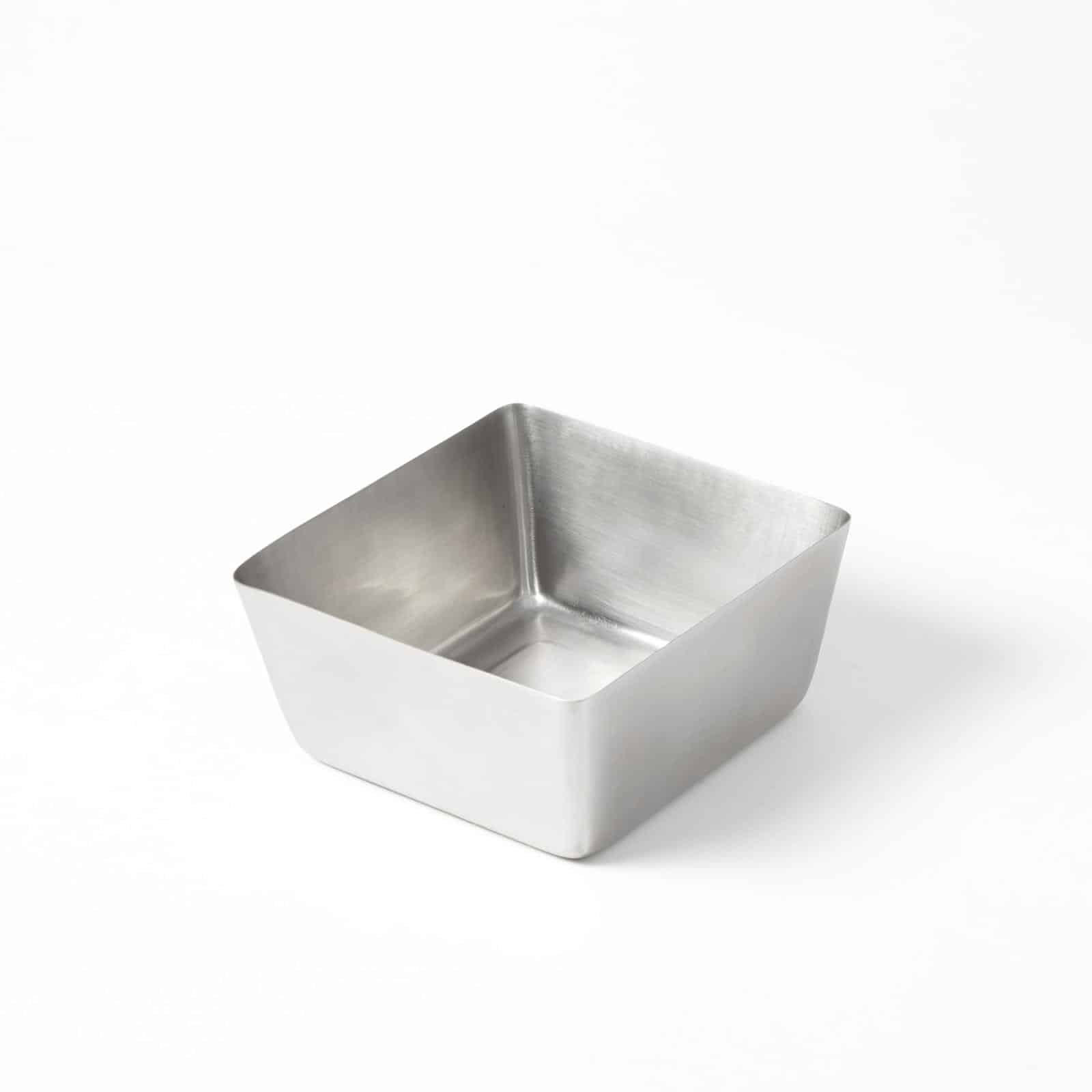 70 oz. Square Bowl, Satin Finish