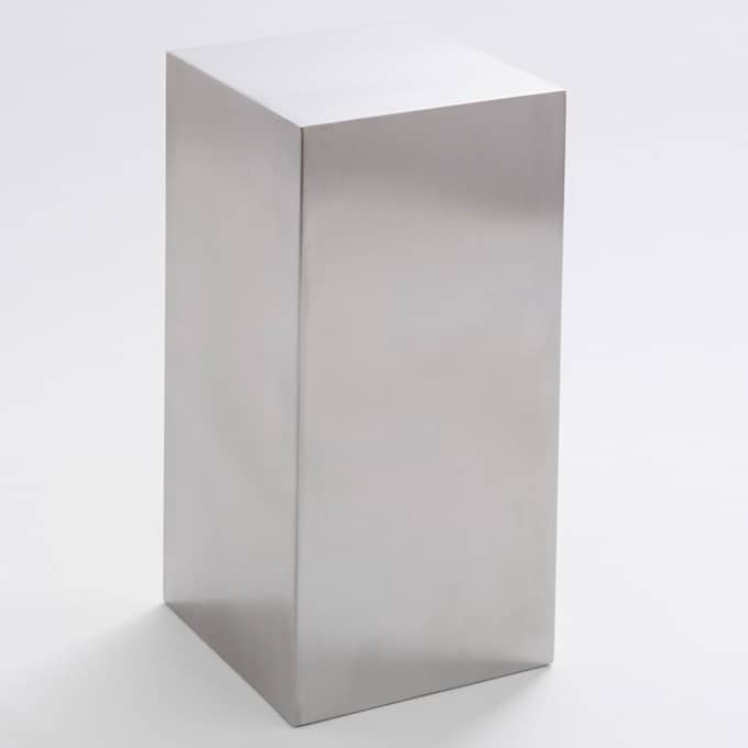 Stainless Steel Riser, 8" L x 4" W x 4" H