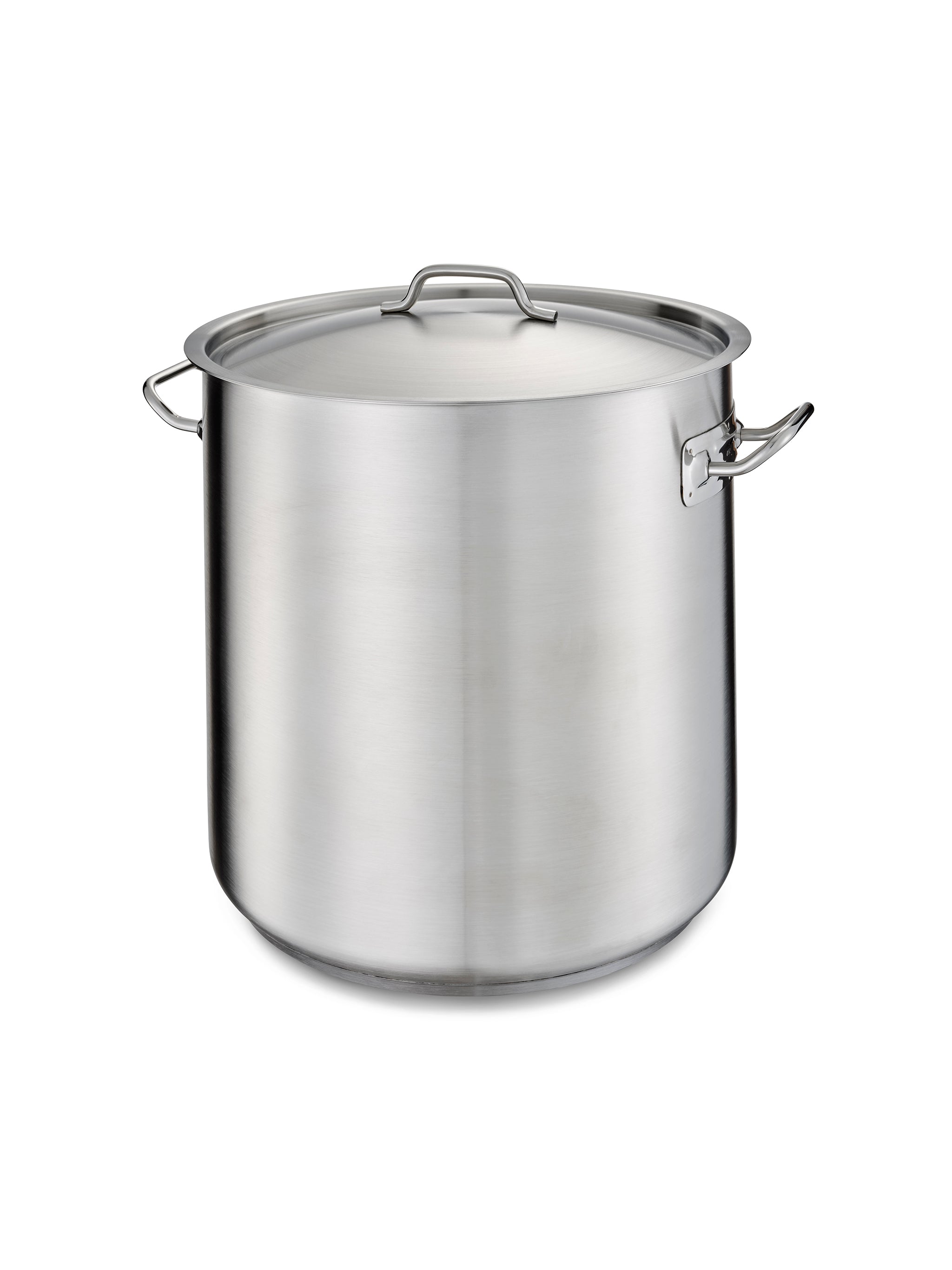 Induction Ready Stock Pot, 25-1/4 qt., Handled Cover