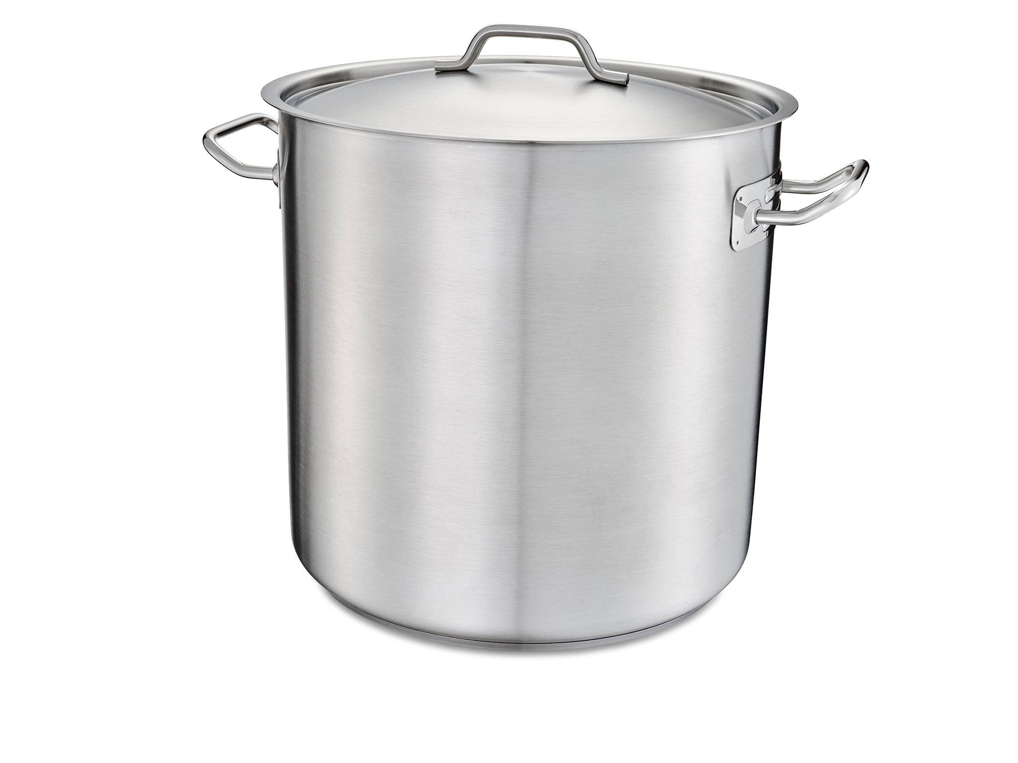 Induction Ready Stock Pot, 38 qt., Handled Cover