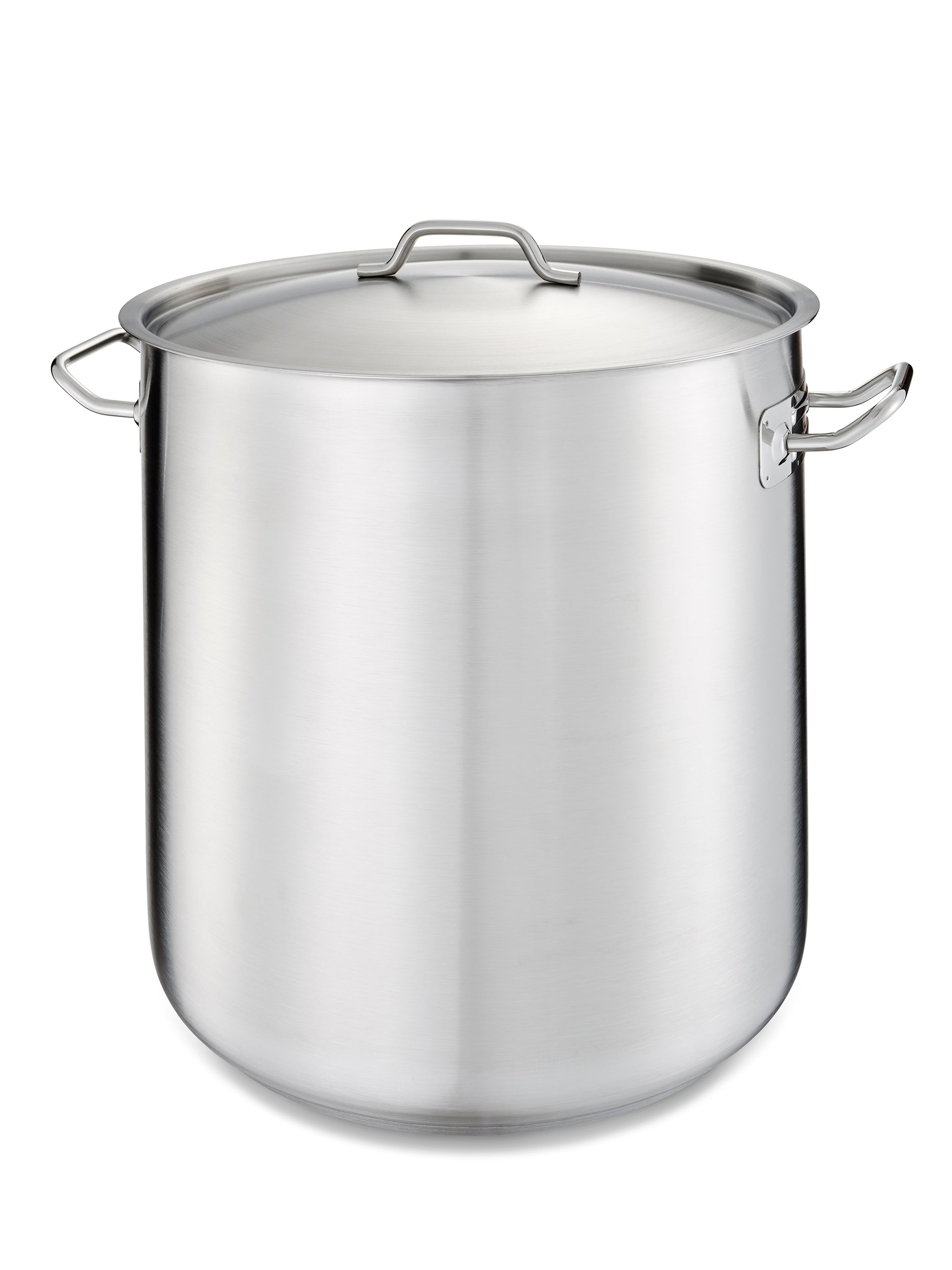 Induction Ready Stock Pot, 53 qt., Handled Cover