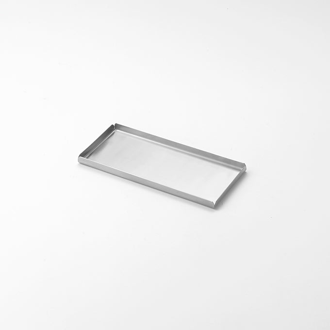 10" x 4-1/2" Stainless Steel Serving Tray, Satin Finish