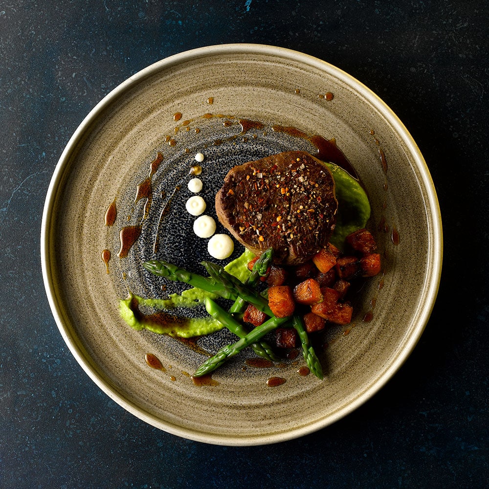 Stonecast Aqueous 10 1/4" Bayou Walled Chef's Plate
