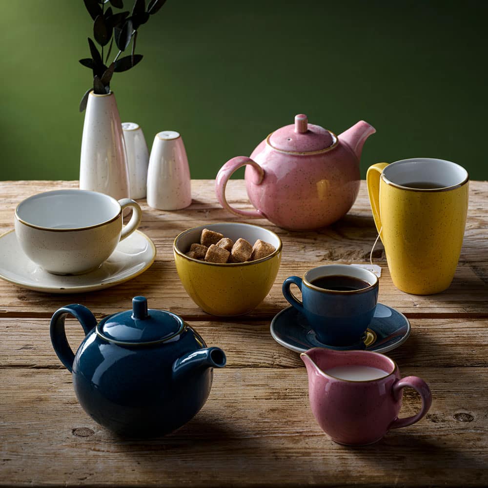 Stonecast 15 oz. Blueberry Teapot