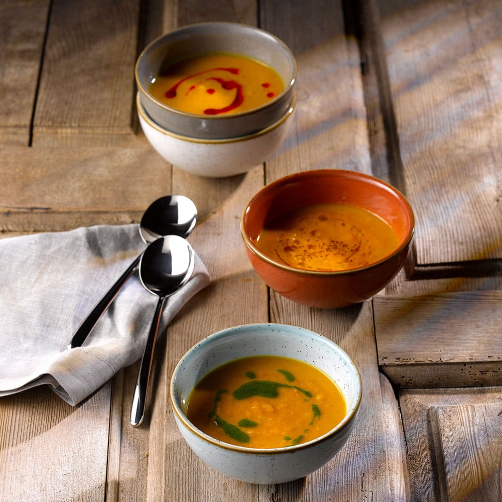 Stonecast 16 oz. Peppercorn Grey Soup Bowl