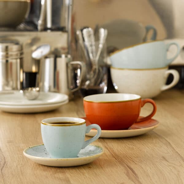 Stonecast 3-1/2 oz. Duck Egg Blue Espresso Cup