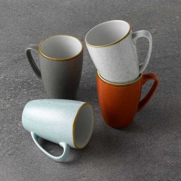 Stonecast 12 oz. Peppercorn Grey Mug