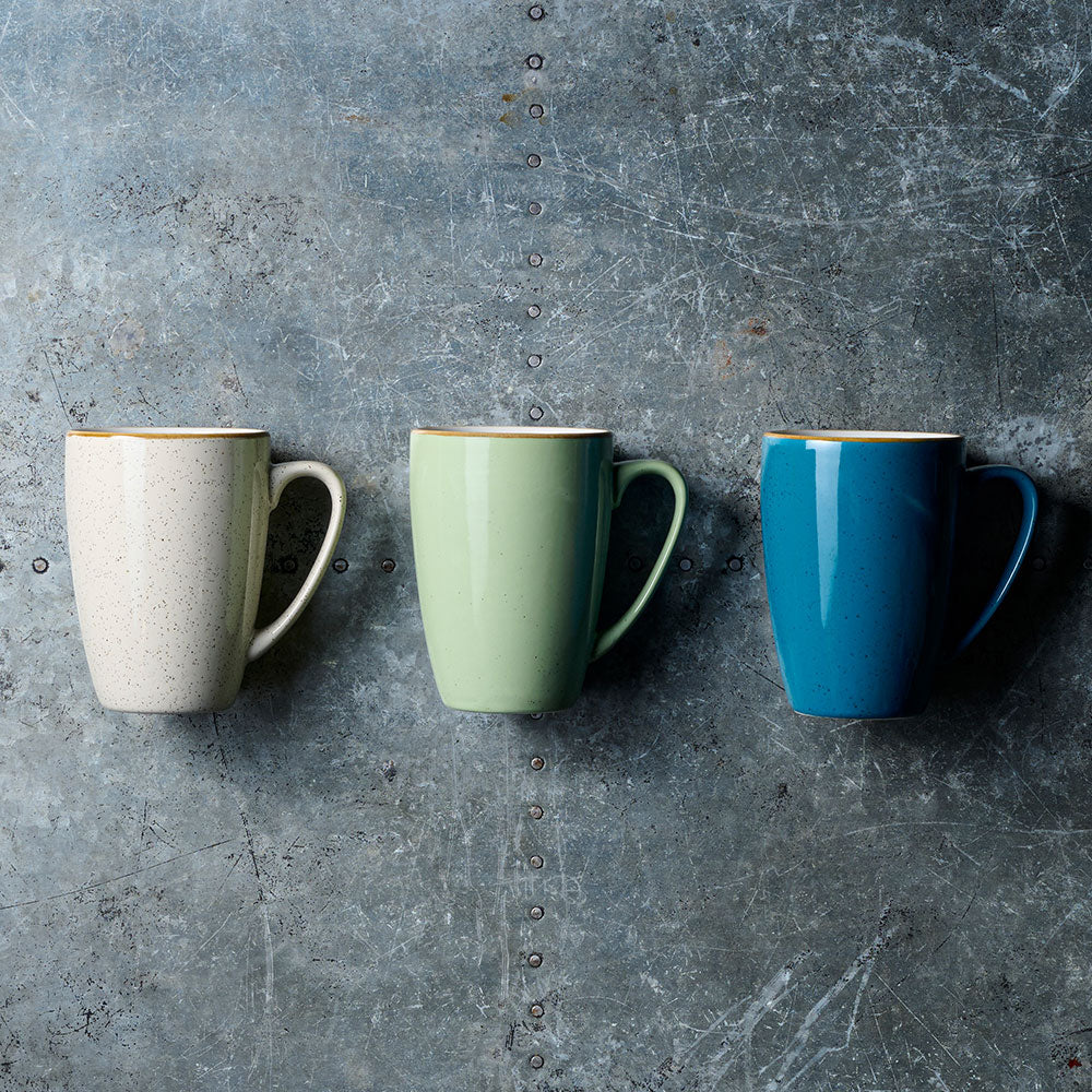 Stonecast 12 oz. Java Blue Profile Mug