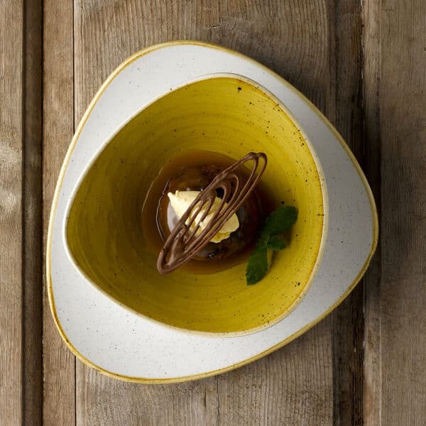 Stonecast 9 oz. Mustard Seed Yellow Bowl