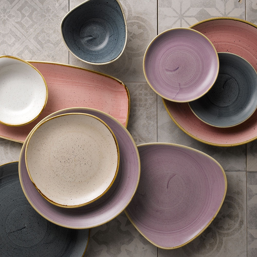 Stonecast 6 1/2" Lavender Coupe Plate
