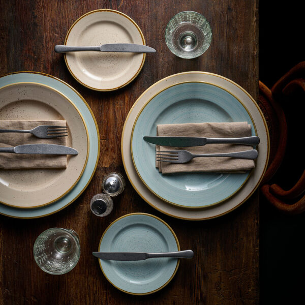 Stonecast 6 3/4" Duck Egg Blue Plate
