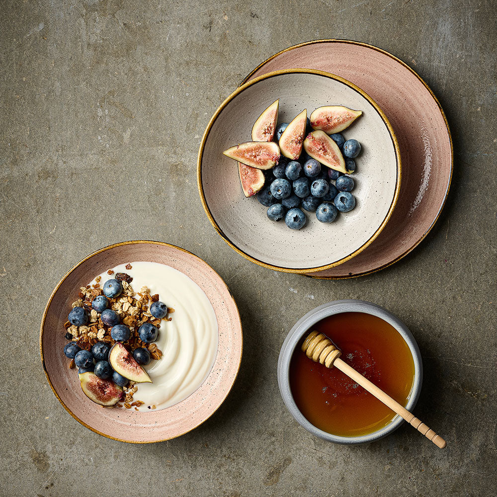 Stonecast Raw 15 oz. Terracotta Coupe Bowl