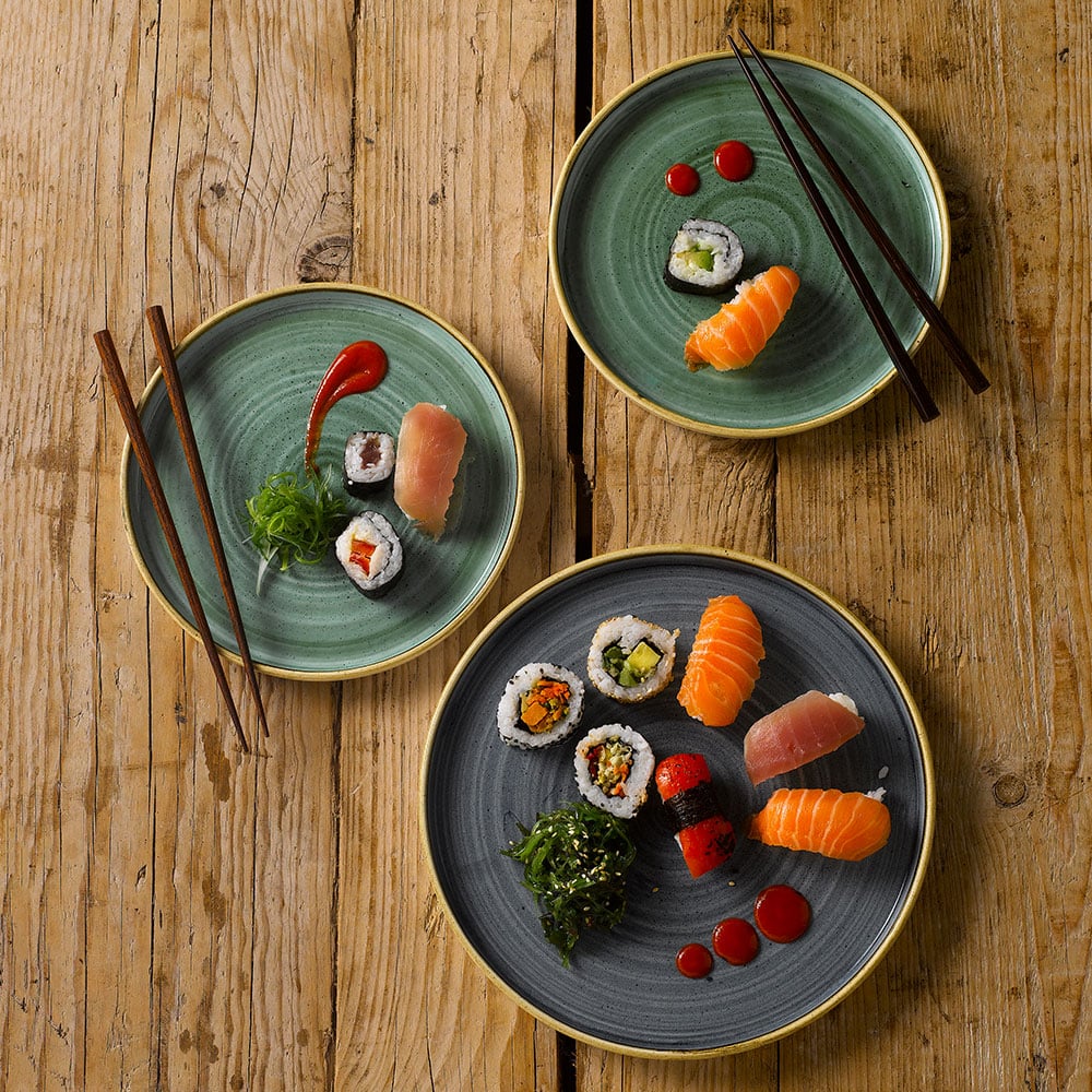 Stonecast 10 1/4" Blueberry Chefs Plate