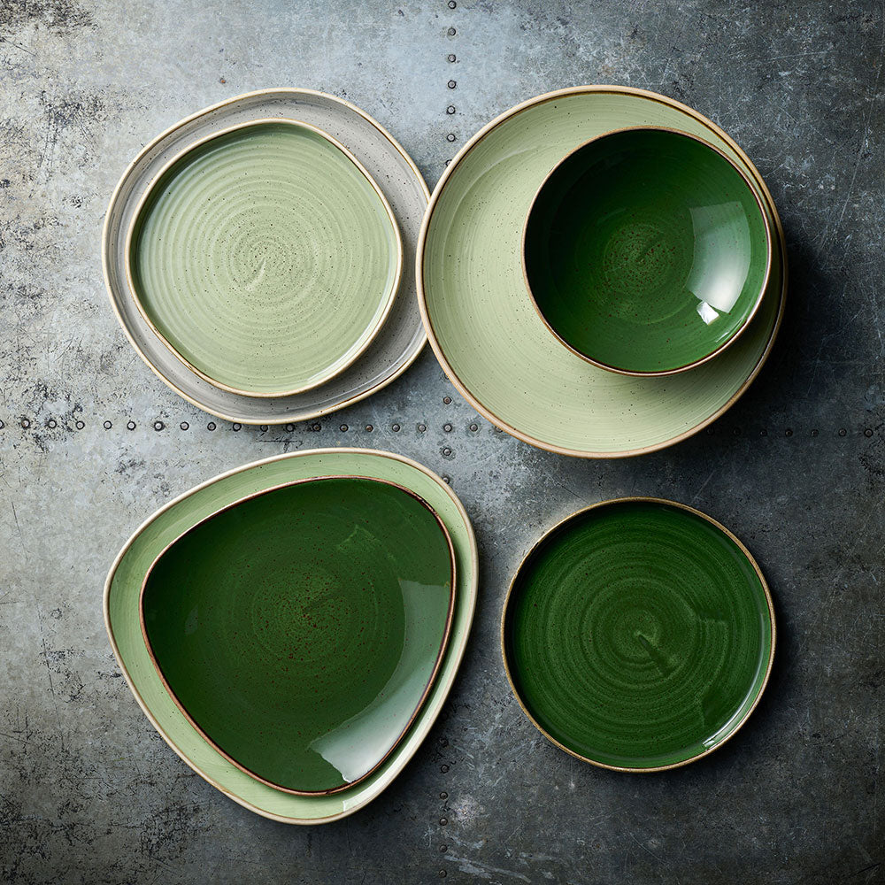 Stonecast 40 oz. Sage Green Coupe Bowl